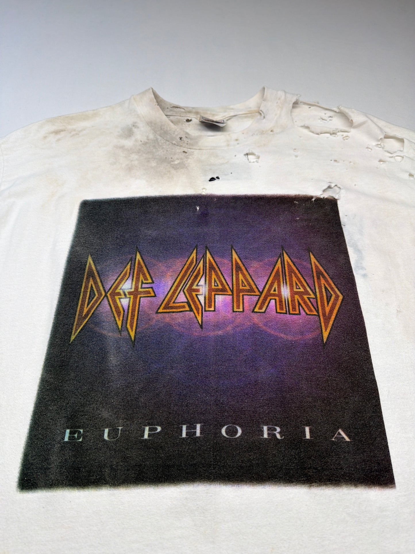 1999 Thrashed Def Leppard Euphoria T-Shirt