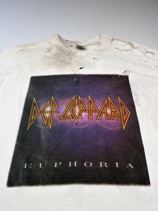 1999 Thrashed Def Leppard Euphoria T-Shirt