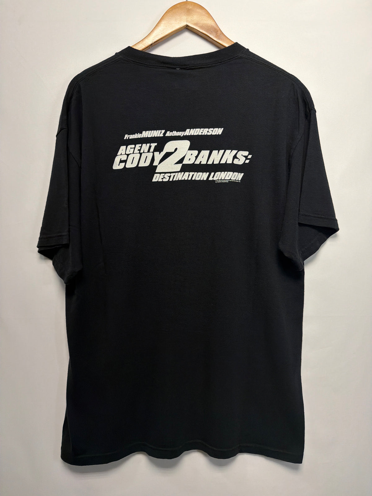 2004 Barbershop 2 Agent Cody Banks 2 Promo T-Shirt