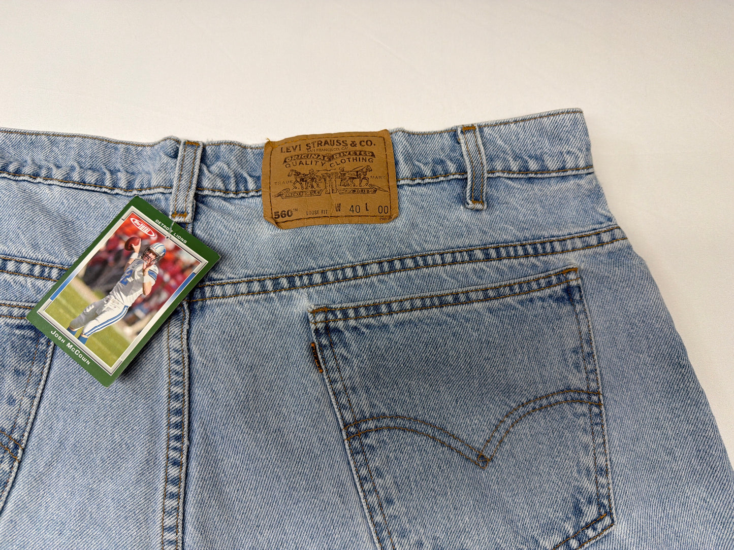Vintage Orange Tab 560 Levi’s Denim Shorts
