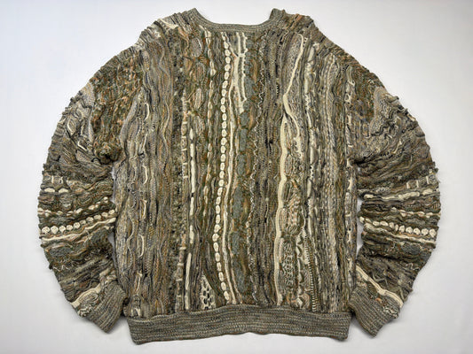Vintage Tundra Canada 3D Knit Sweater