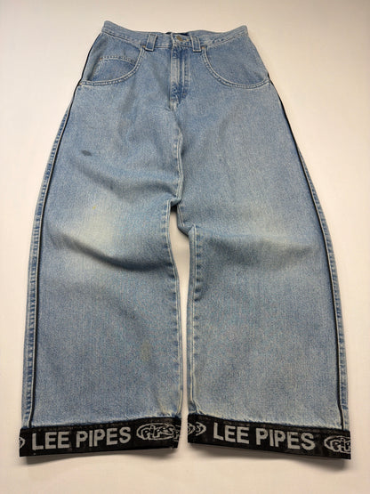 Vintage Lee Pipes Baggy Denim Jeans