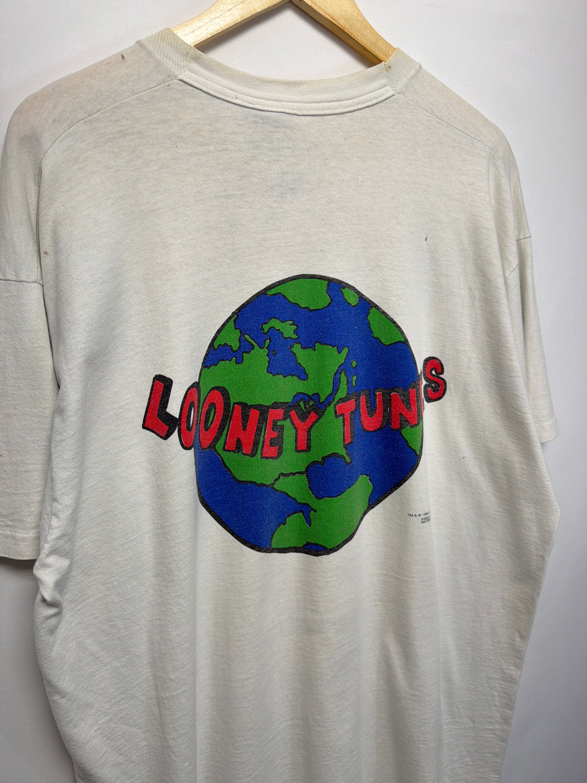1995 Looney Tunes Taz USA All Over Print T-Shirt