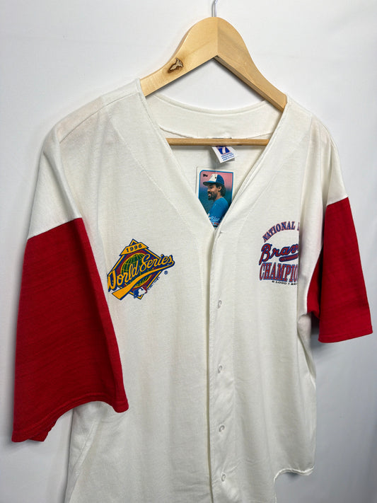 1996 Atlanta Braves World Series Jersey T-Shirt