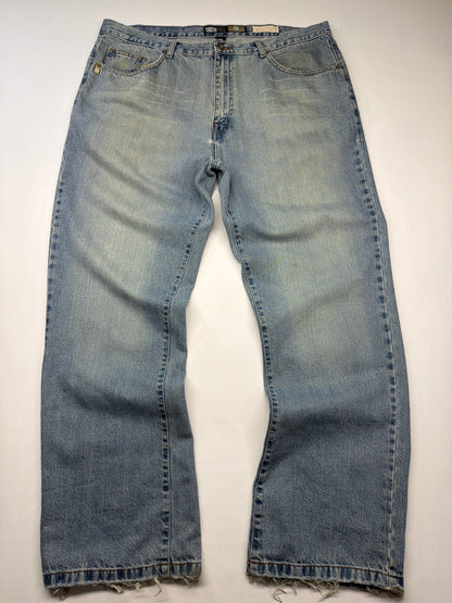 Vintage SouthPole Gold Tab Baggy Boot Cut Y2K Jeans