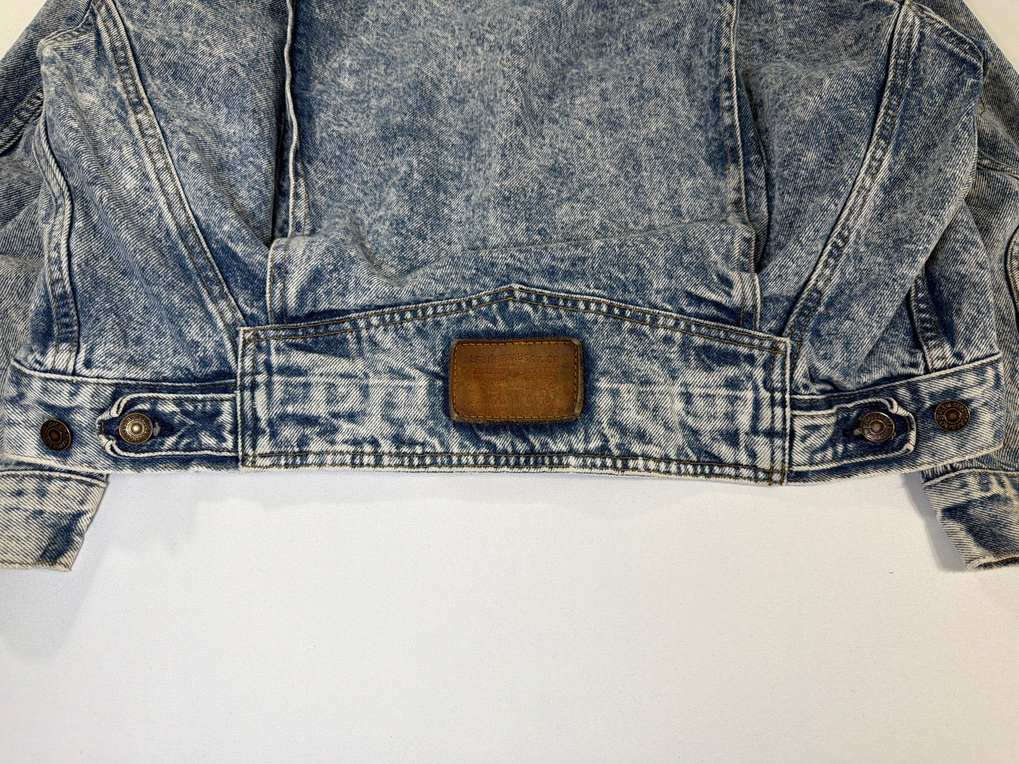 Vintage Acid Wash Levi’s Denim Jacket