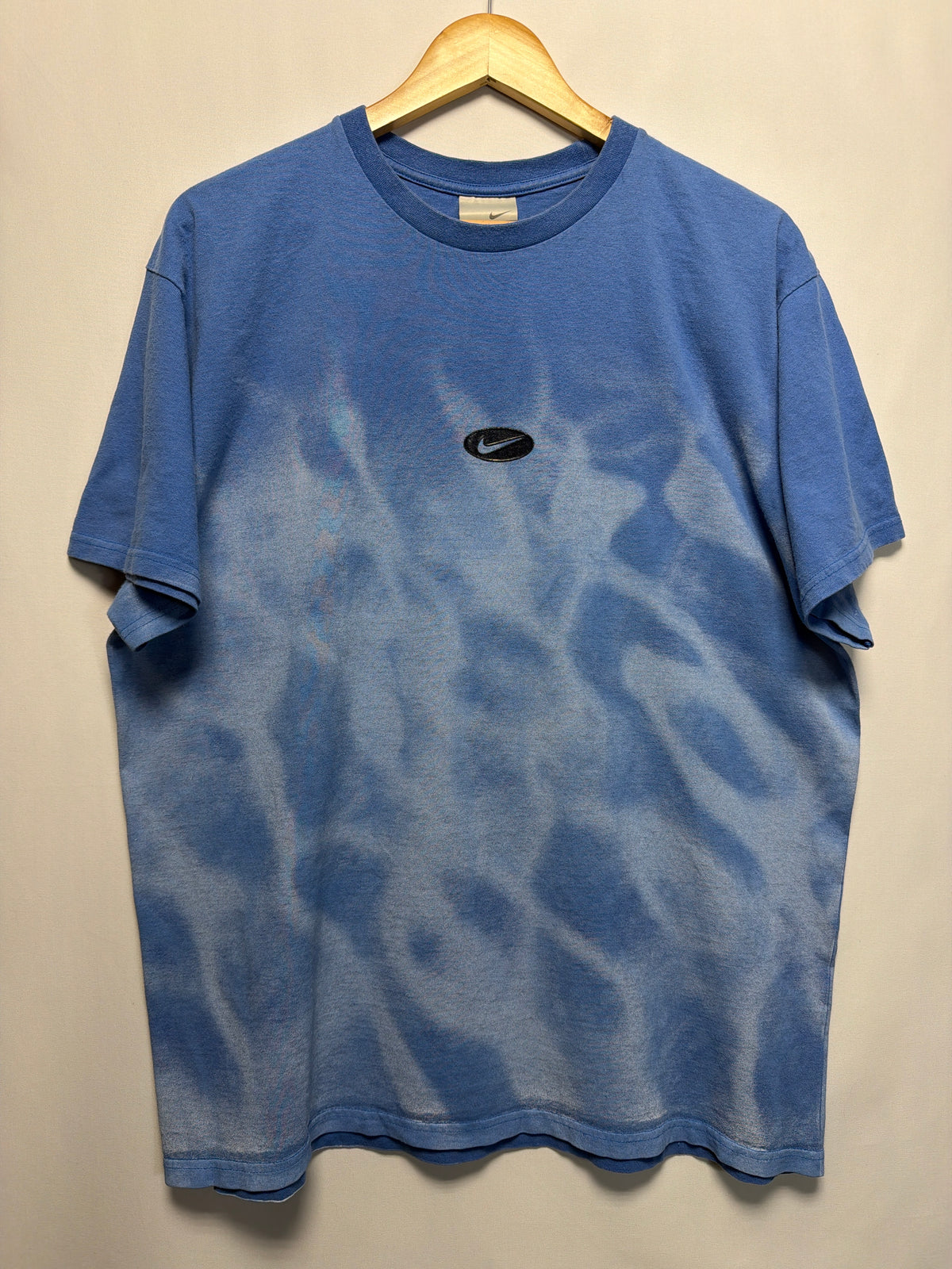 Vintage Y2K Silver Tag NIKE Ghost Flames T-Shirt