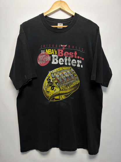 1996 Chicago Bulls NBA Champions Ring T-Shirt