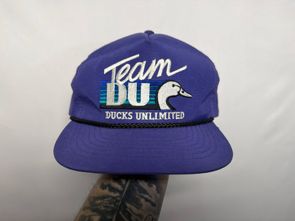 Vintage Team Ducks Unlimited Rope SnapBack