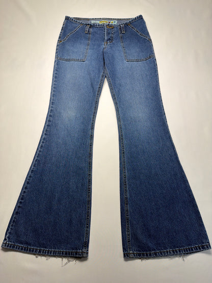 Vintage Y2K Mudd Low Rise Flare Denim Jeans
