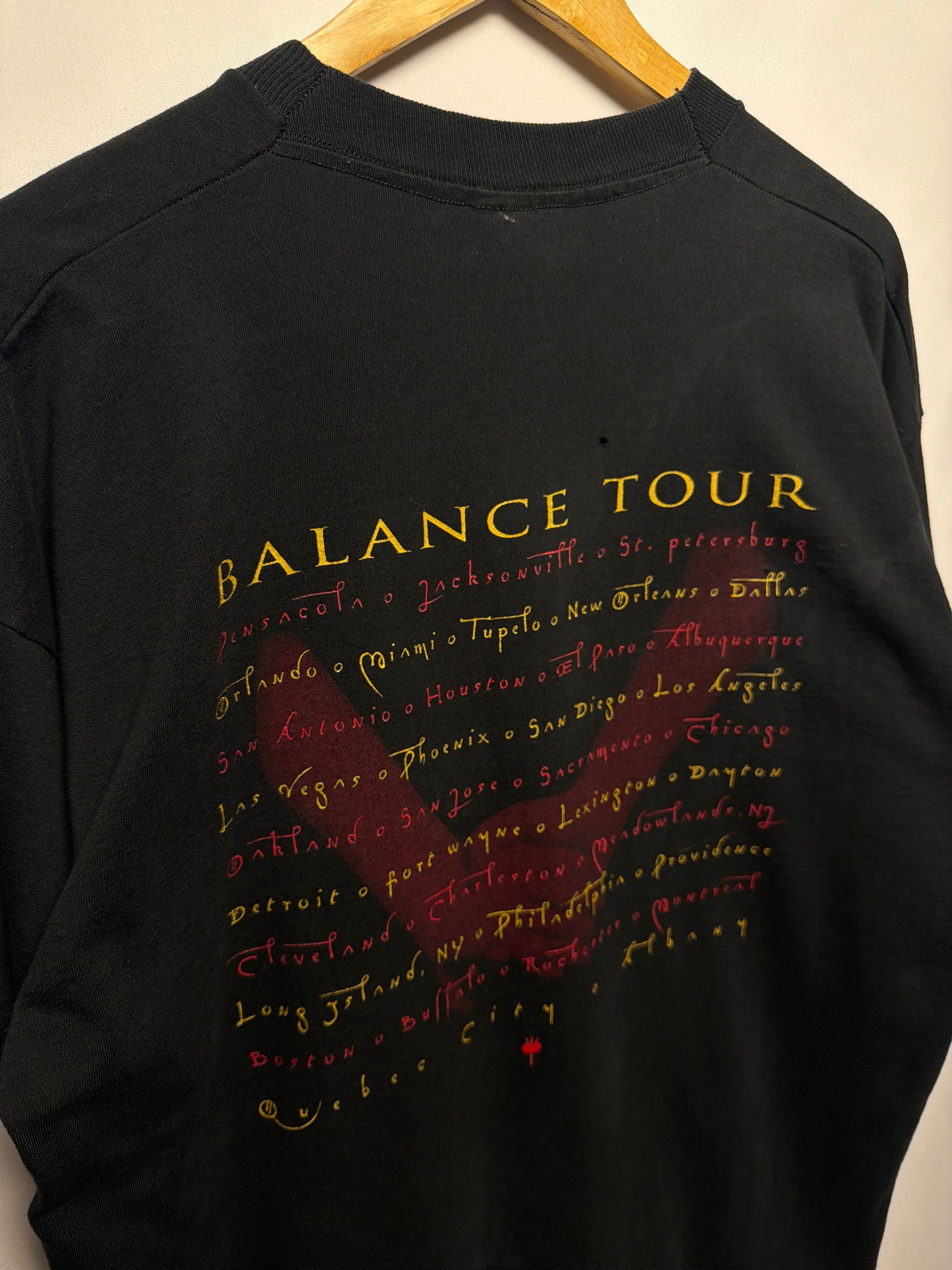 1985 Van Halen Balance Tour T-Shirt