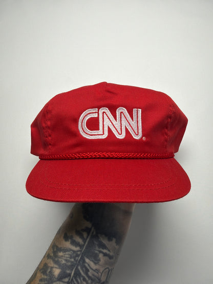 Vintage CNN Logo Golf StrapBack