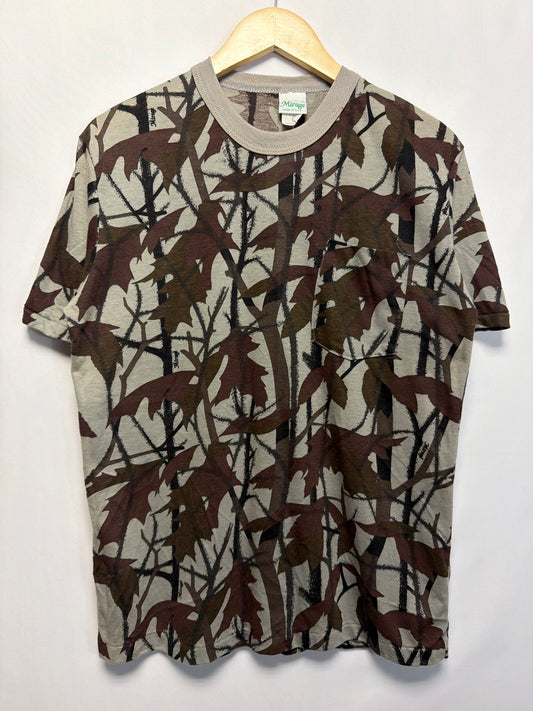 Vintage Mirage Leaf Camo Pocket T-Shirt