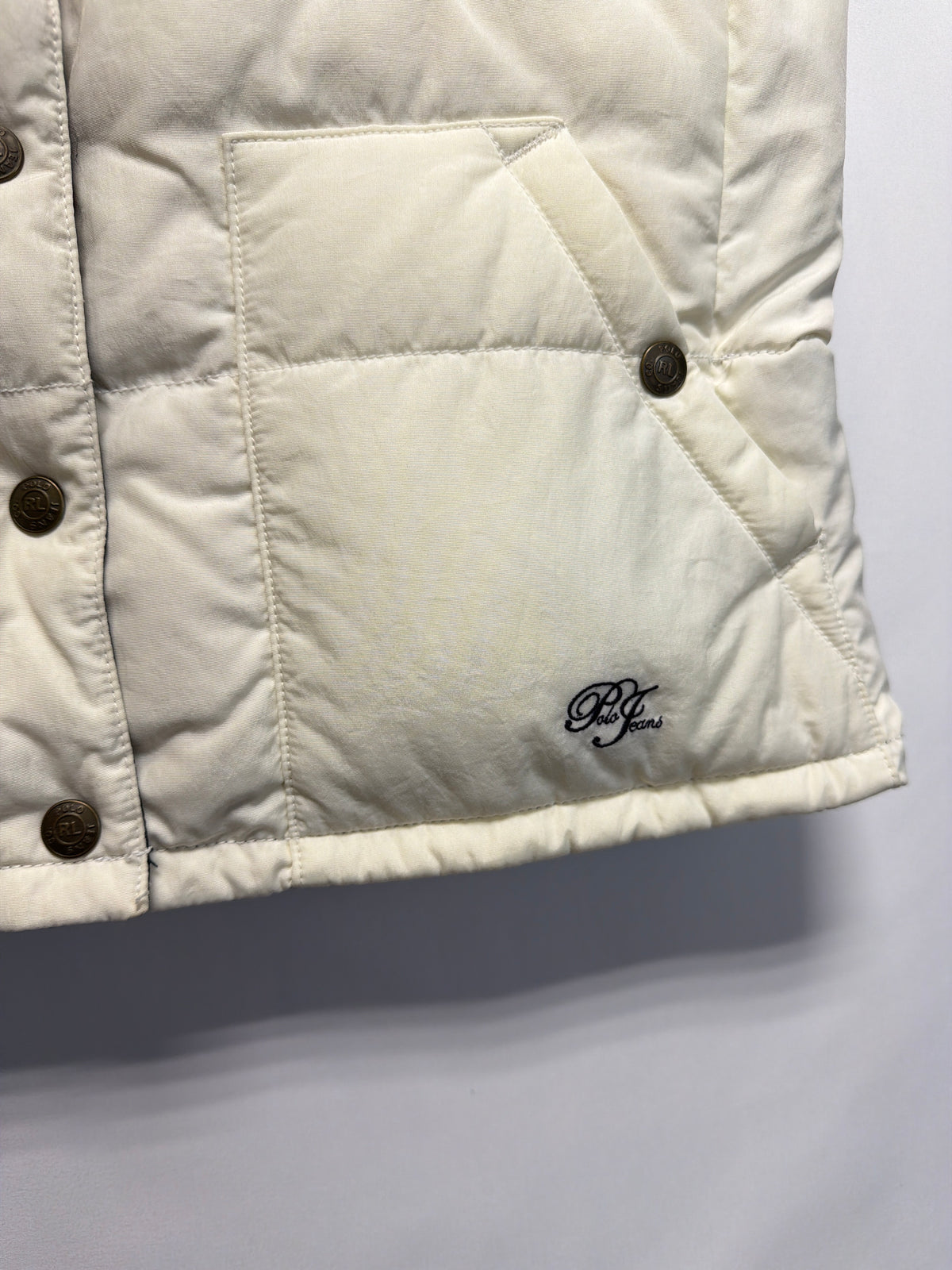 Vintage Ralph Lauren Polo Jeans Reversible Puffer Vest