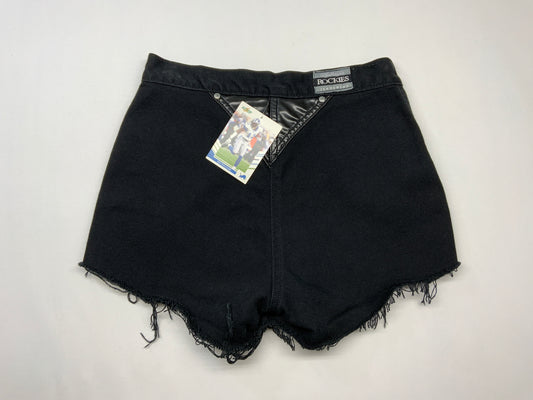 Vintage Rockies Star Studded Denim Cutoff Shorts