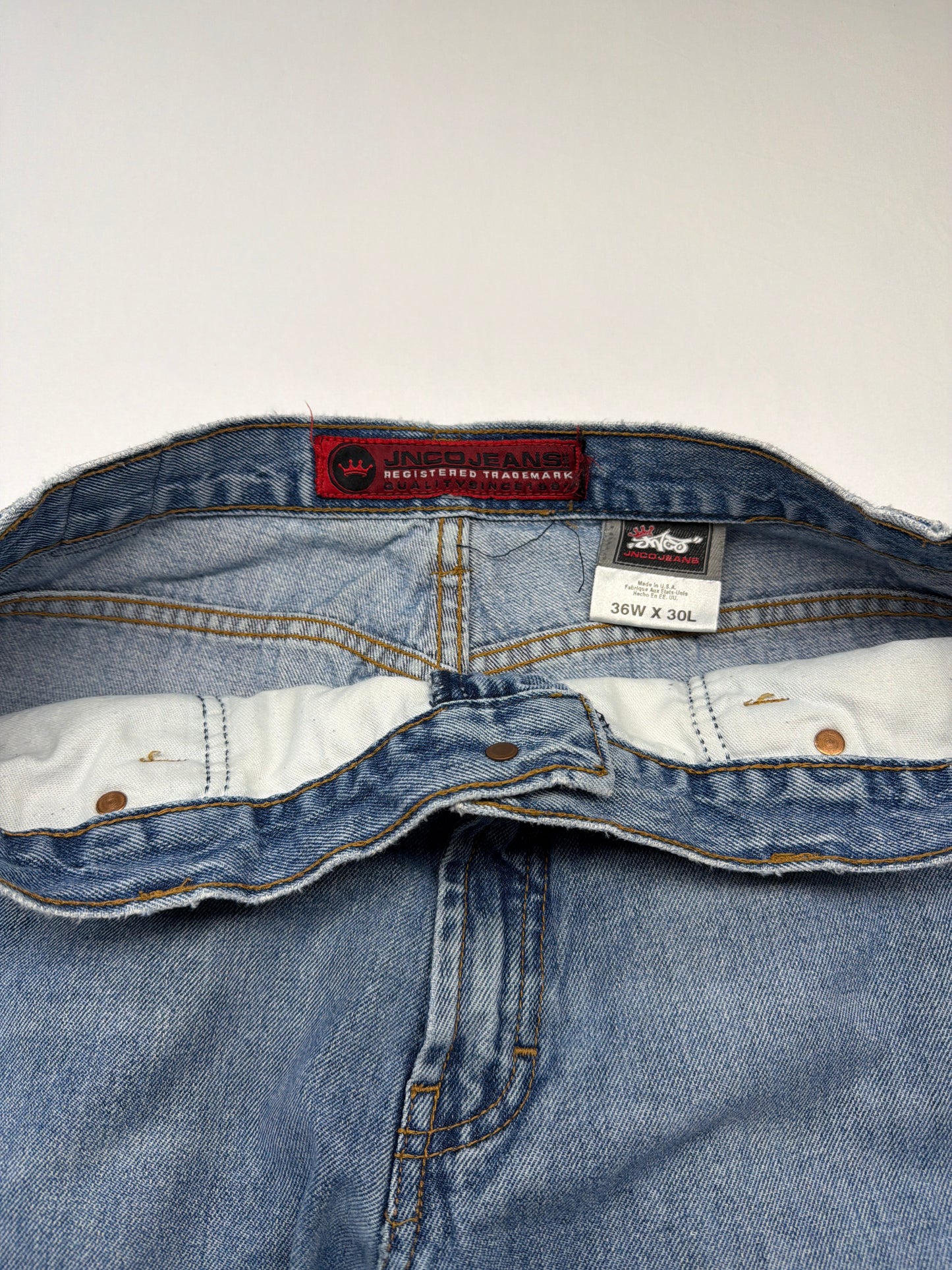 Vintage Baggy JNCO Denim Jeans