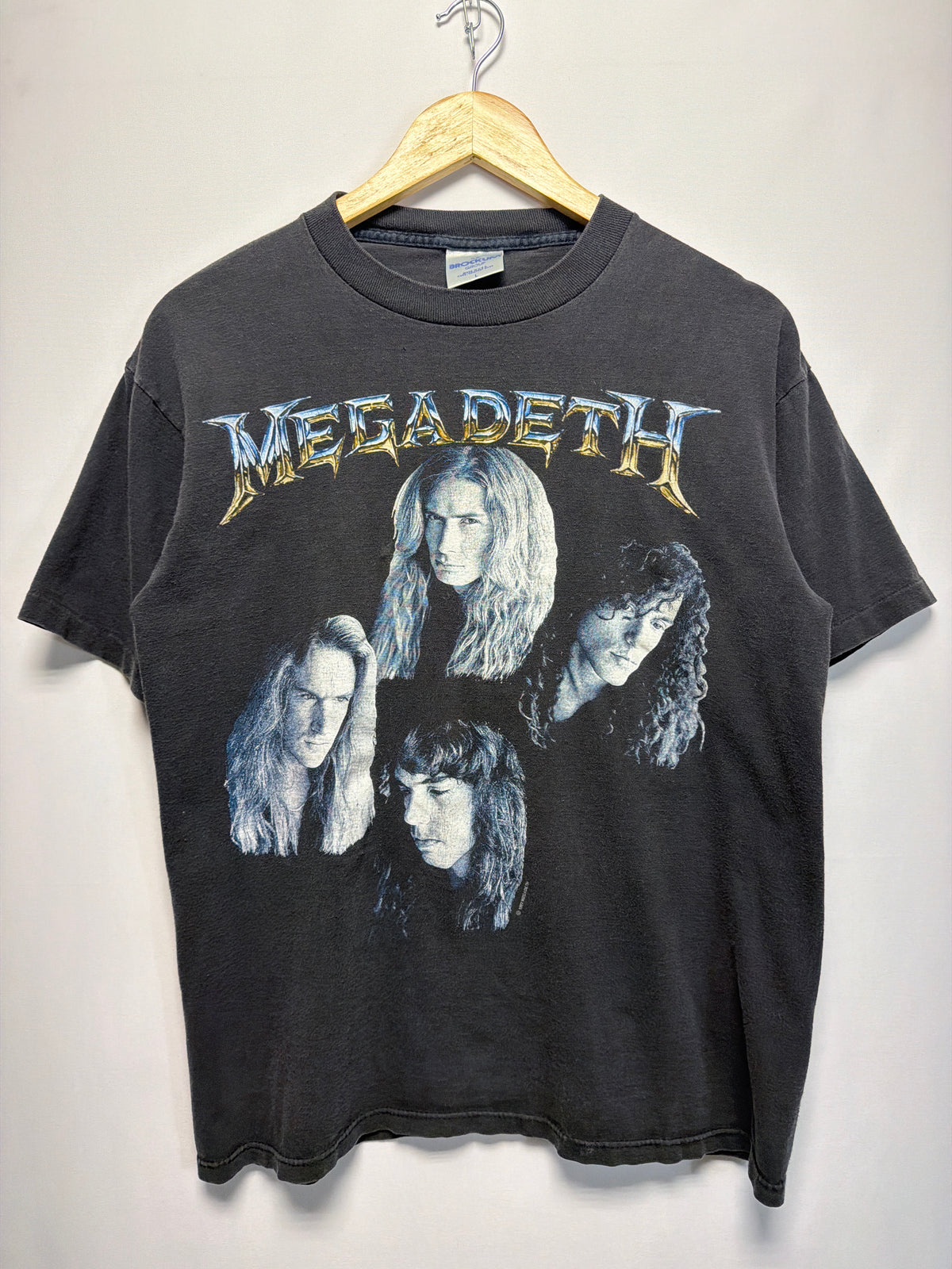 Vintage Megadeth Countdown To Extinction Faded Boxy T-Shirt