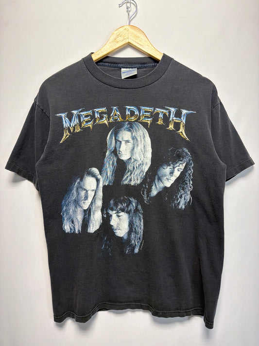 Vintage Megadeth Countdown To Extinction Faded Boxy T-Shirt