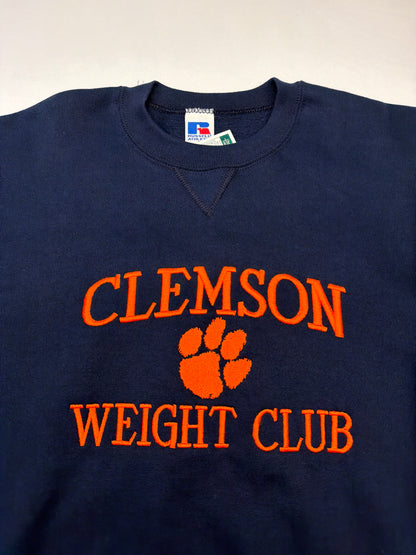 Vintage Clemson Weight Club Russell Sweatshirt