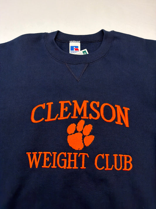 Vintage Clemson Weight Club Russell Sweatshirt