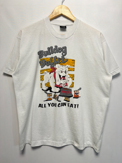 Vintage Bulldog Buffet UGA Georgia Bulldogs T-Shirt