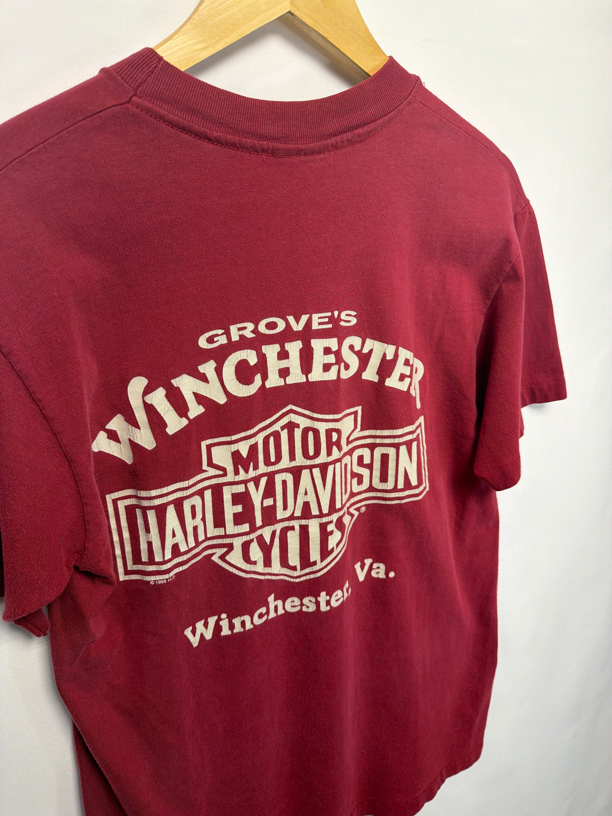 1998 Harley Davidson 95th Anniversary T-Shirt