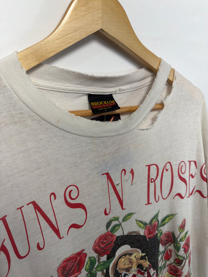 1993 Guns N Roses Skin N Bones Tour T-Shirt