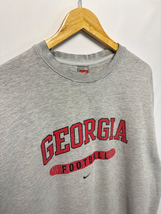 Vintage Georgia Bulldogs Football Nike Team Sweatshirt