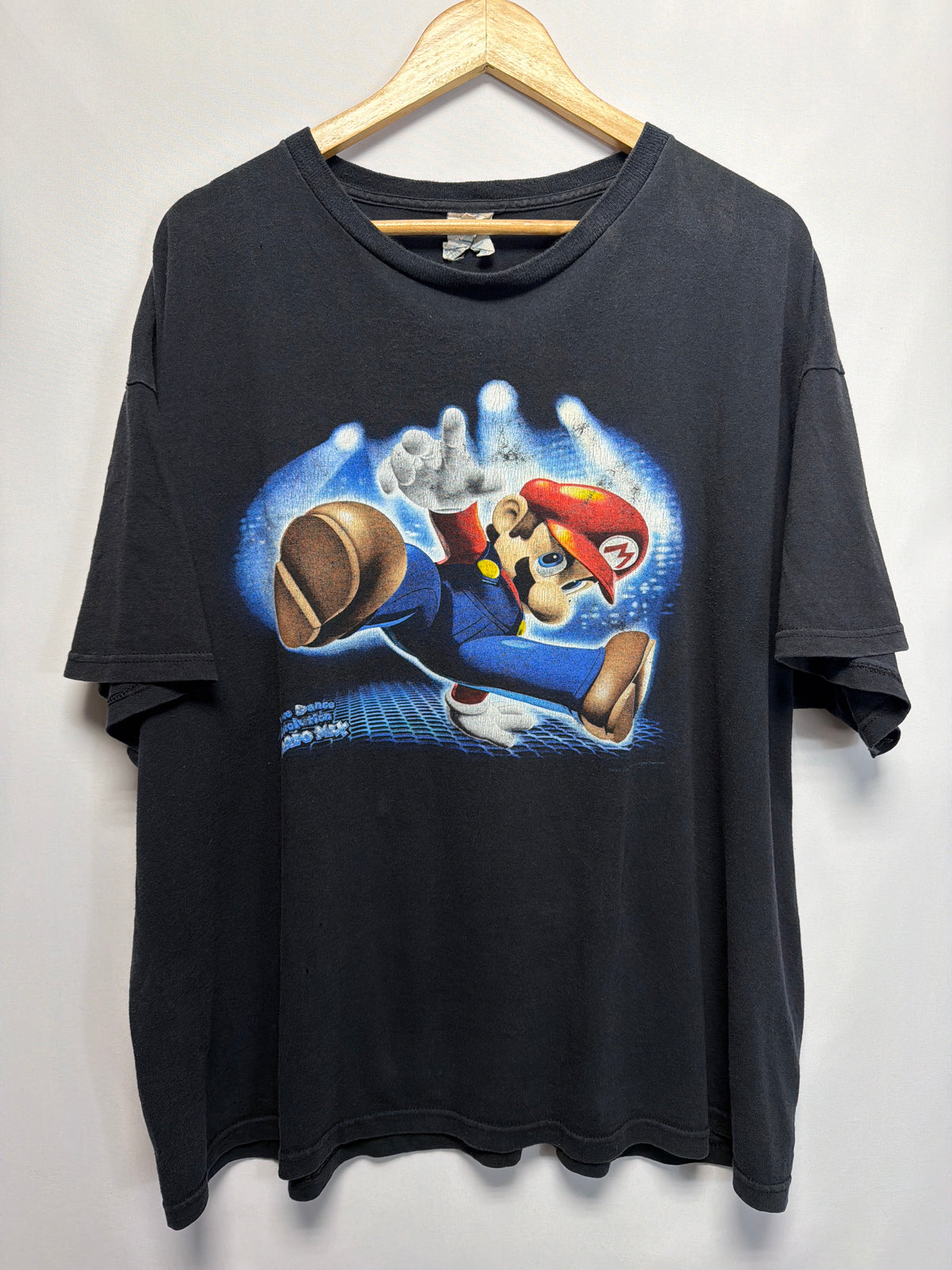 Vintage Dance Dance Revolution Mario Mix Promo T-Shirt