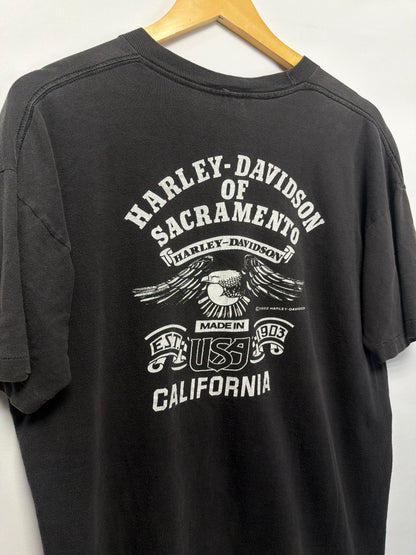 1987 Harley Davidson Too Tough To Die T-Shirt