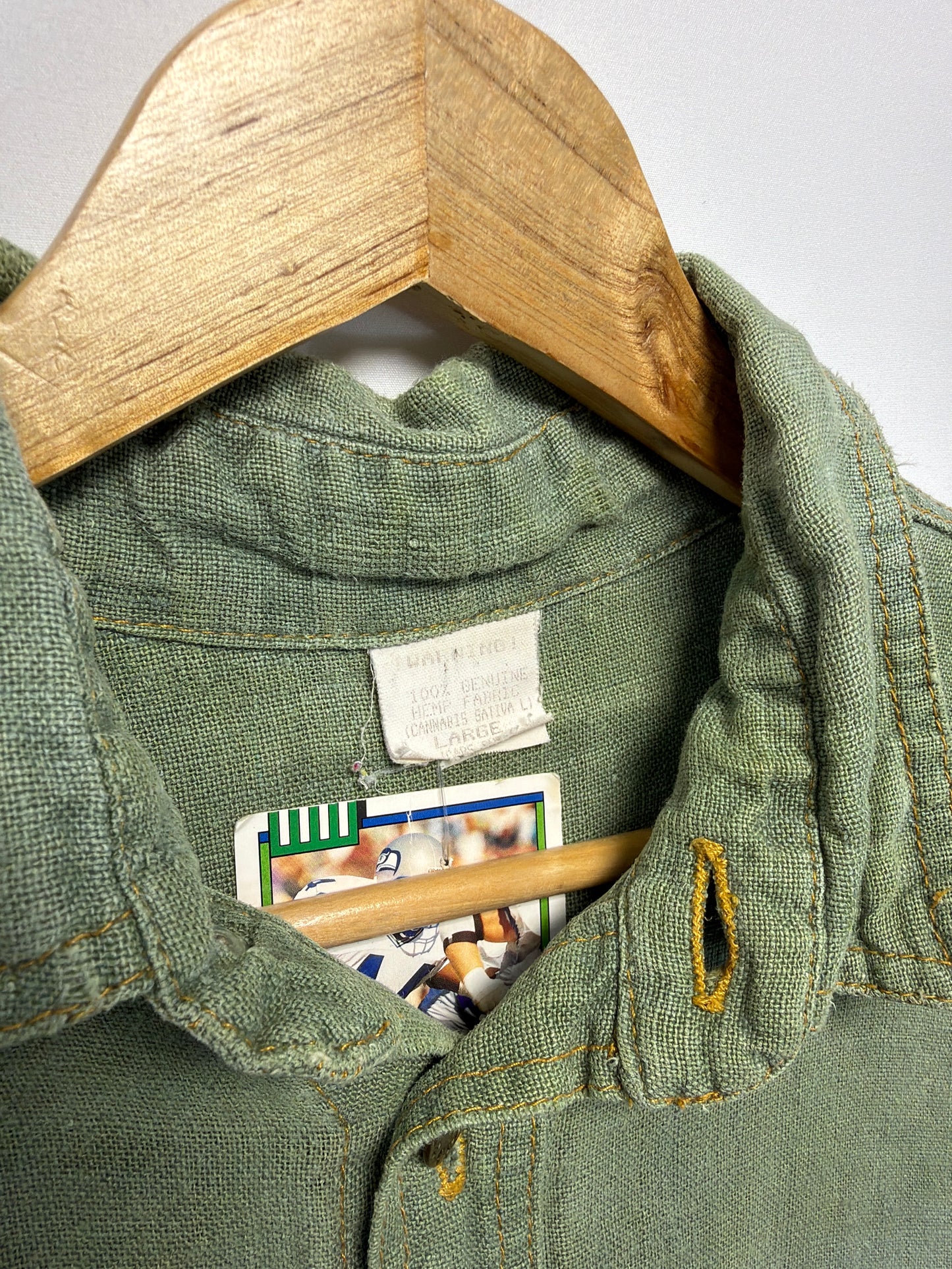 Vintage Hempstead Company Sativa Button Up Shirt