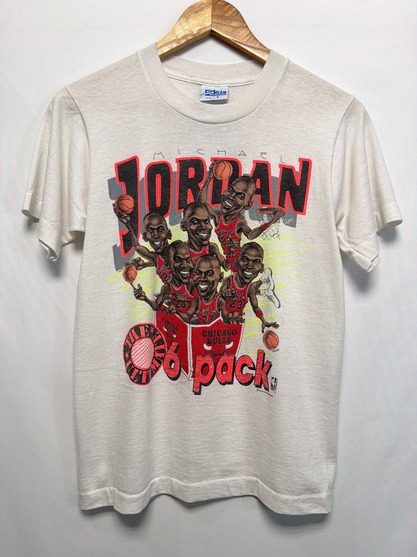 Vintage Michael Jordan 6 Pack T-Shirt