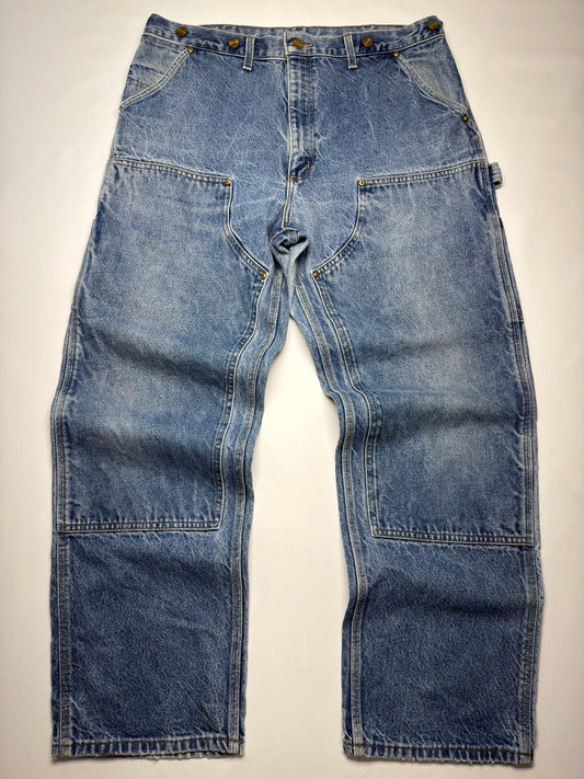 Vintage Carhartt Double Knee Denim Carpenter Pants