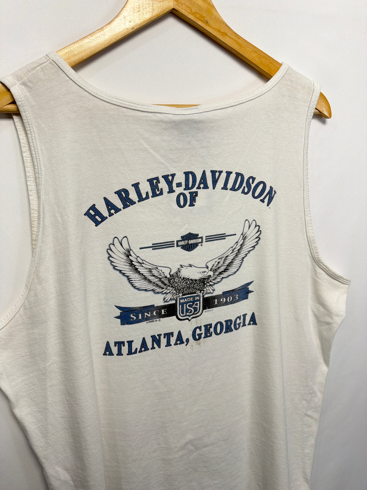 2001 Harley Davidson Atlanta Tank Top