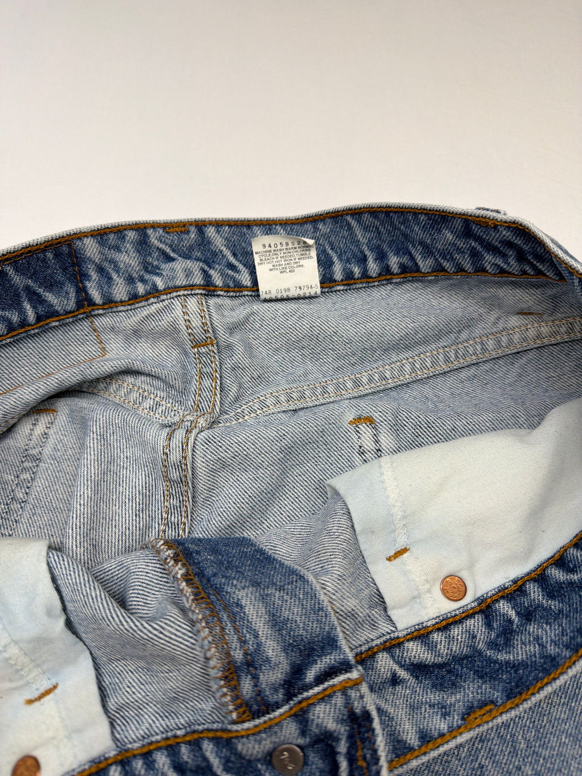 Vintage Orange Tab 505 Levi’s Denim Jeans