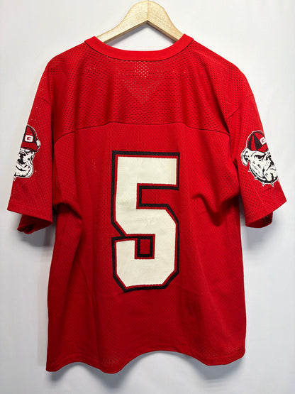 Vintage Logo 7 Georgia Bulldogs #5 Football Jersey