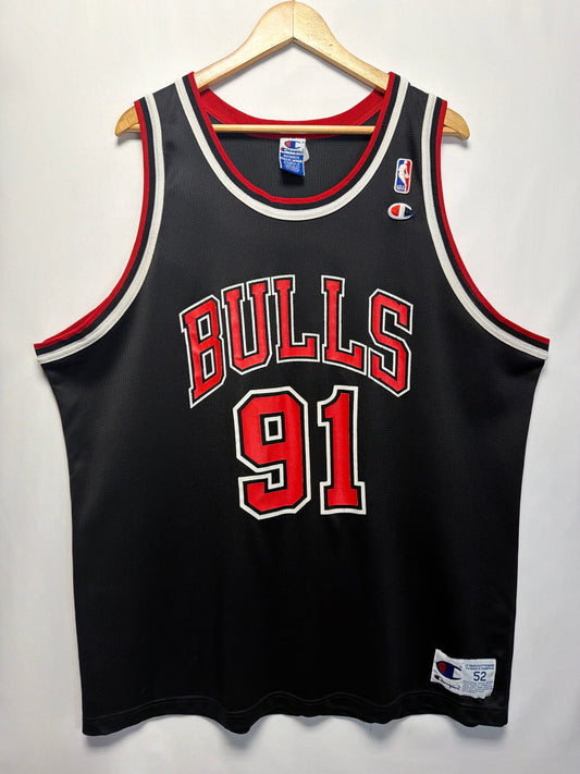 Vintage Dennis Rodman Chicago Bulls Champion NBA Jersey