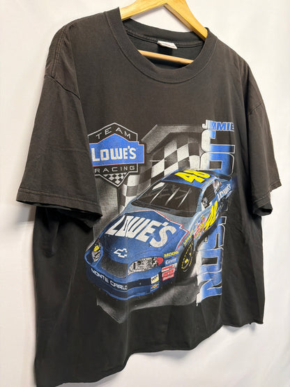 2004 Jimmie Johnson Built For Speed NASCAR Crop T-Shirt