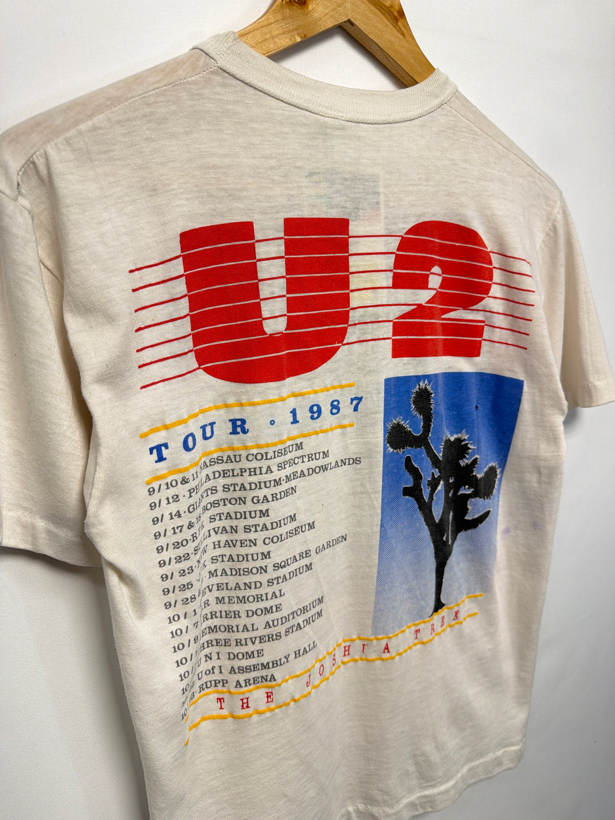 1987 U2 The Joshua Tree Tour T-Shirt