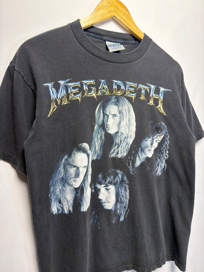Vintage Megadeth Countdown To Extinction Faded Boxy T-Shirt