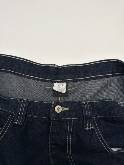 Vintage Bootleg Gucci Carpenter Denim Jeans