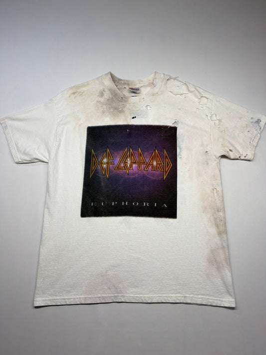 1999 Thrashed Def Leppard Euphoria T-Shirt