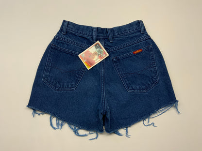 Vintage Bonjour Cutoff Denim Shorts