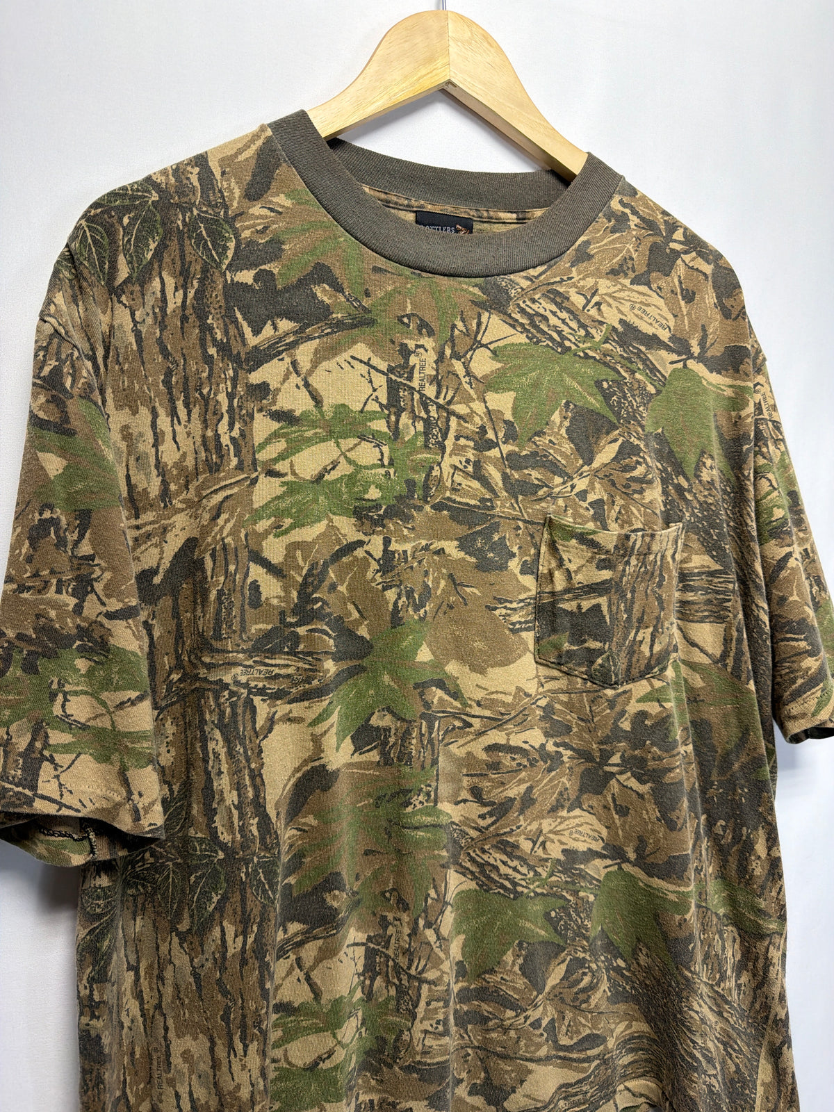 Vintage Rattlers Realtree Camo Pocket T-Shirt