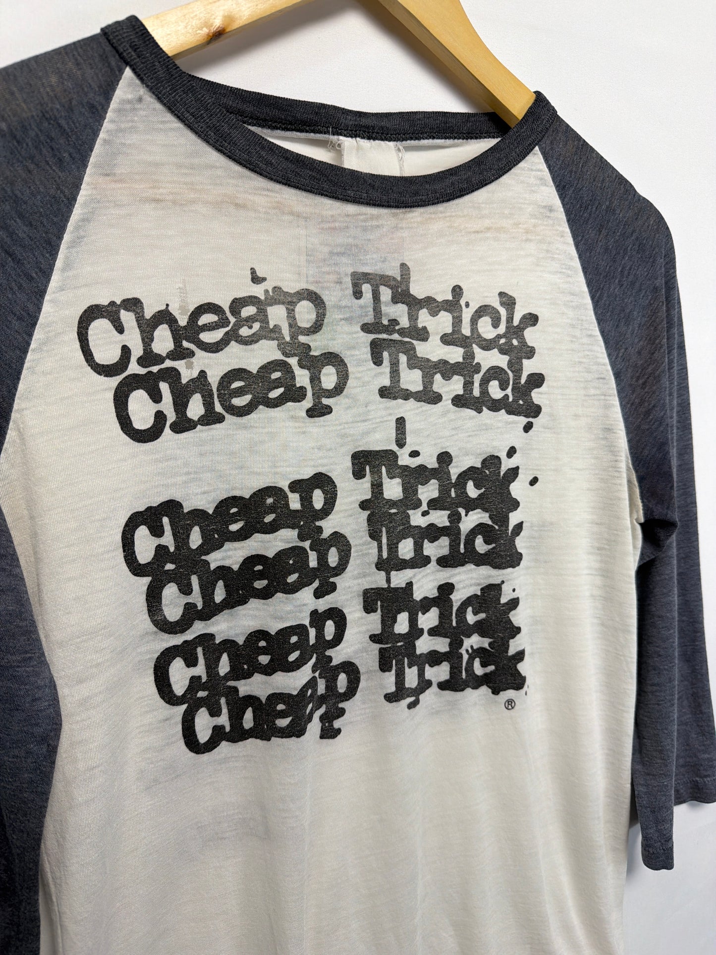 1980 Cheap Trick Happy New Year 3/4 T-Shirt