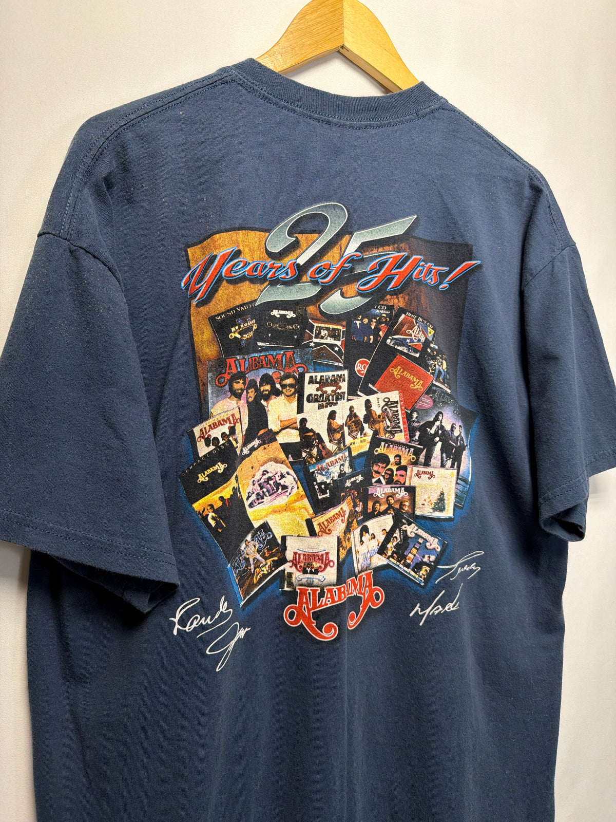 Vintage Alabama 25 Years of Hits T-Shirt