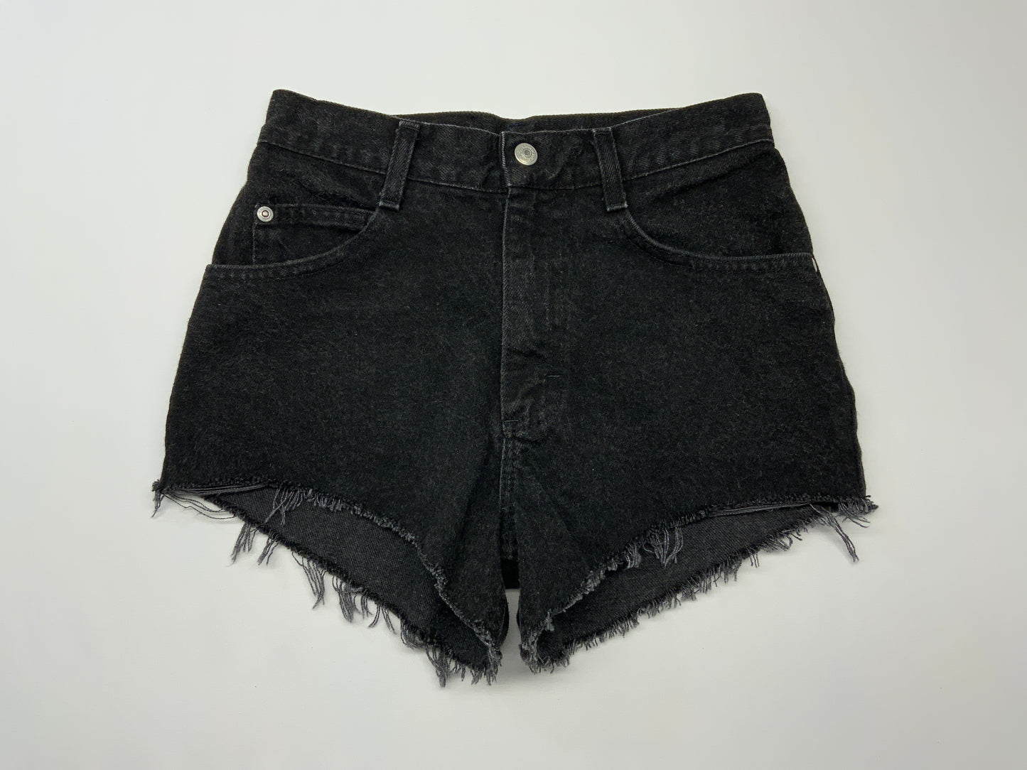 Vintage Lee Black Denim Cutoff Shorts