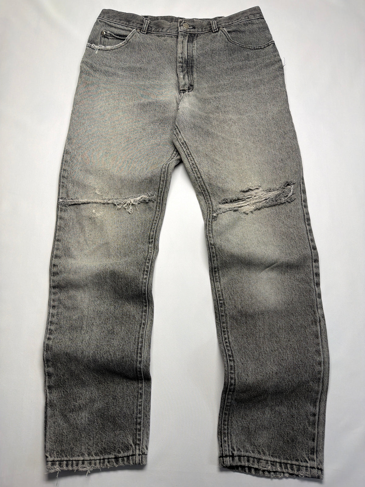 Vintage Lee Riders Black Stone Wash Denim Jeans