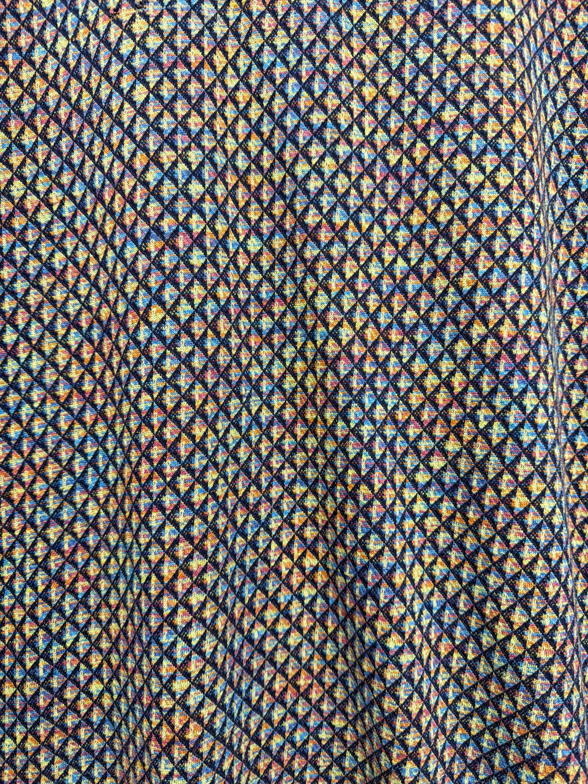 Vintage Naturalife Geometric Polo Shirt