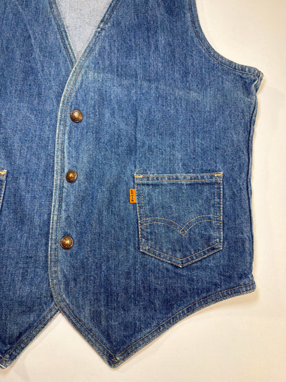 Vintage Orange Tab Levi’s Western Denim Vest